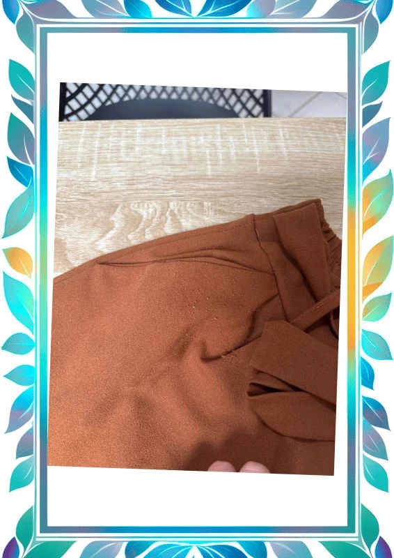 Bruine broek maat S – photo 3